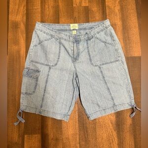 St. John's Bay Gray Cargo Shorts for Men